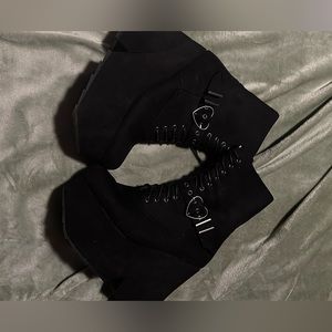 Lamoda platform wedge boots